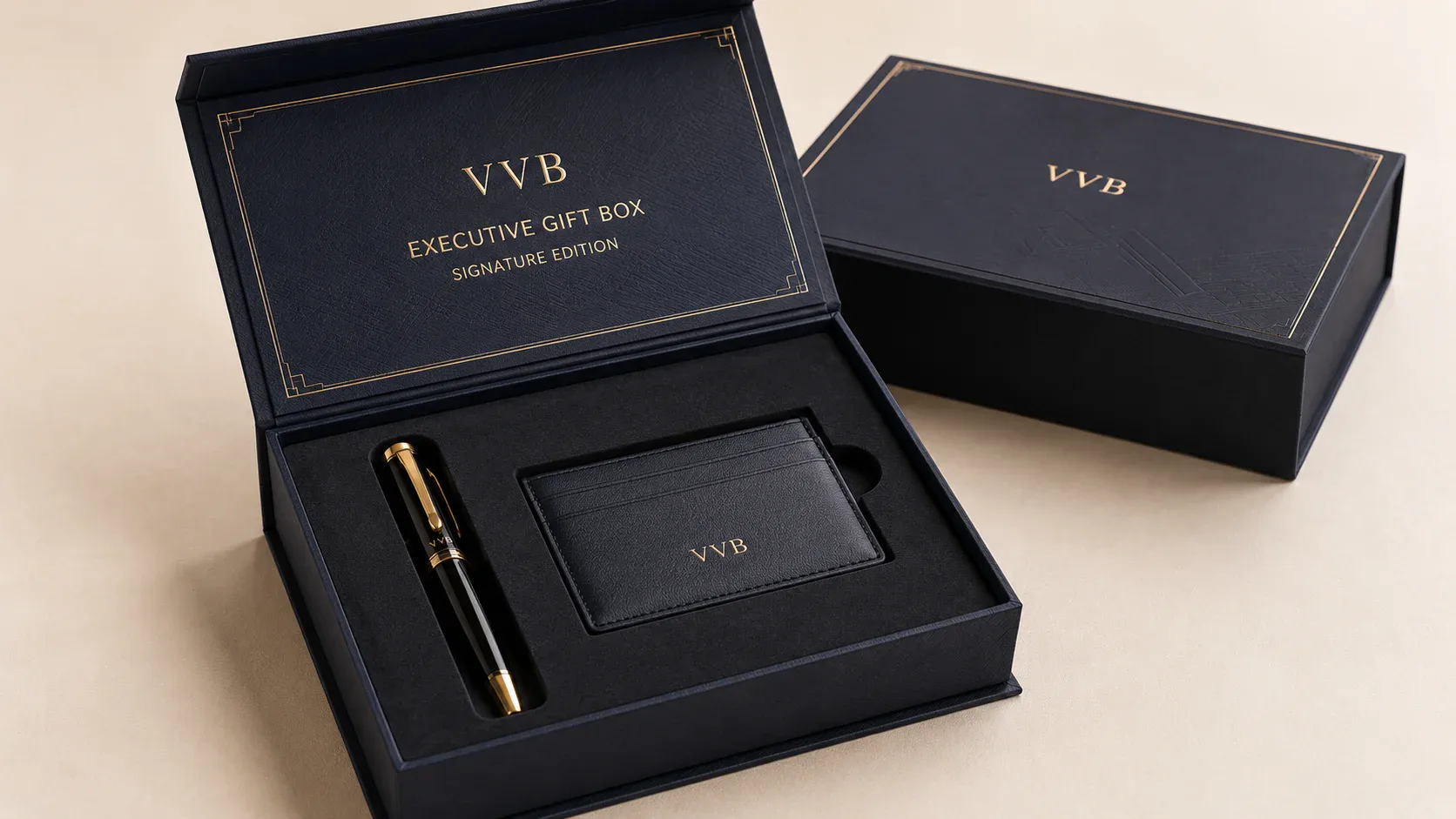 Executive gift boxes for VIP and leadership business presents
